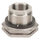 Banjo TF038SS 316 Stainless Steel Bulkhead 3/8 in. to 3 in. Sizes