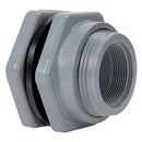 Hayward CPVC Bulkhead BFAS Short Shaft 1/2 to 4 in.