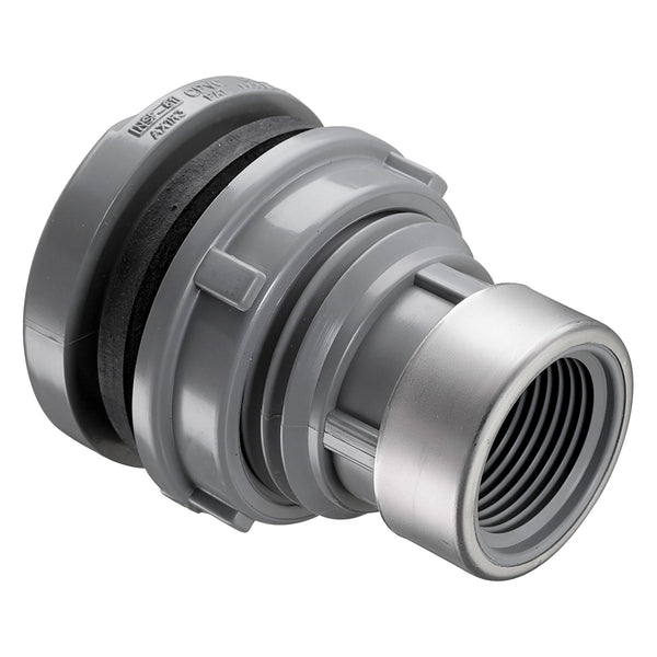 Spears CPVC Bulkhead SS Reinforced Threads 1/4 to 6 in.