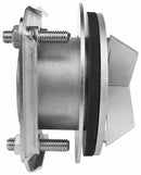 Titan Stainless Steel Bulkhead Tank Fitting Side View 1 in. to 4 in. Sizes